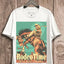 Rodeo Time Wild West Cowboys Graphic Top