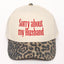Sorry About my Husband Leopard