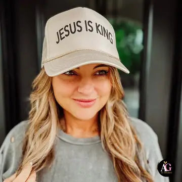 Jesus Is King Trucker Hat