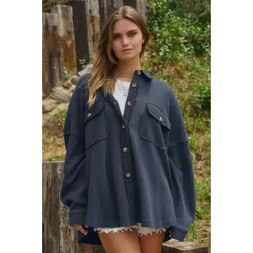 Navy Washed Thermal