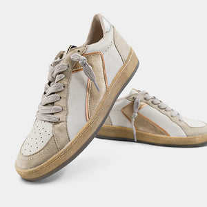 Salma Gold Sneakers