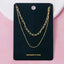 Double Layered Chain Necklace