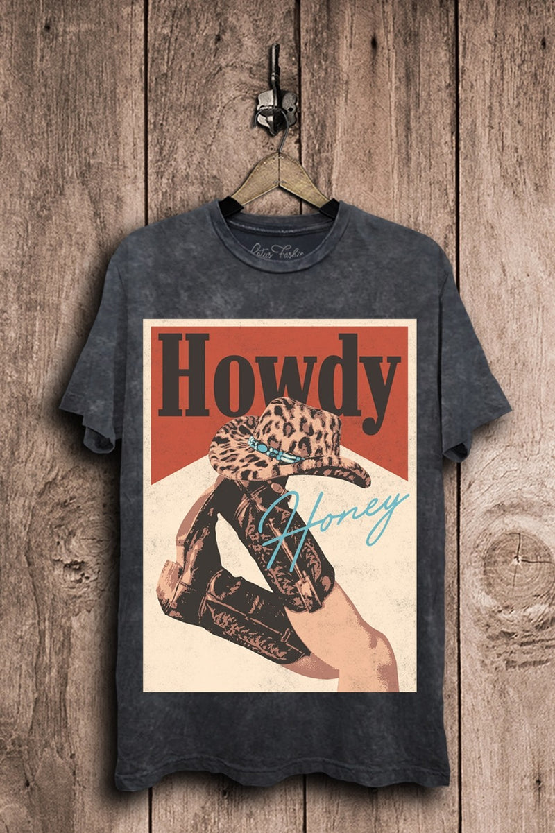 Howdy Honey Graphic Top