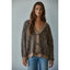 Animal Print Cardigan