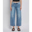 High Rise Dart Structured Fit Barrel Leg Jeans