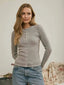 Button Front Knot Top