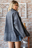 Oversize Wahed Denim Utility Jacket