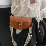 Woven Fanny Pack Belt Bag